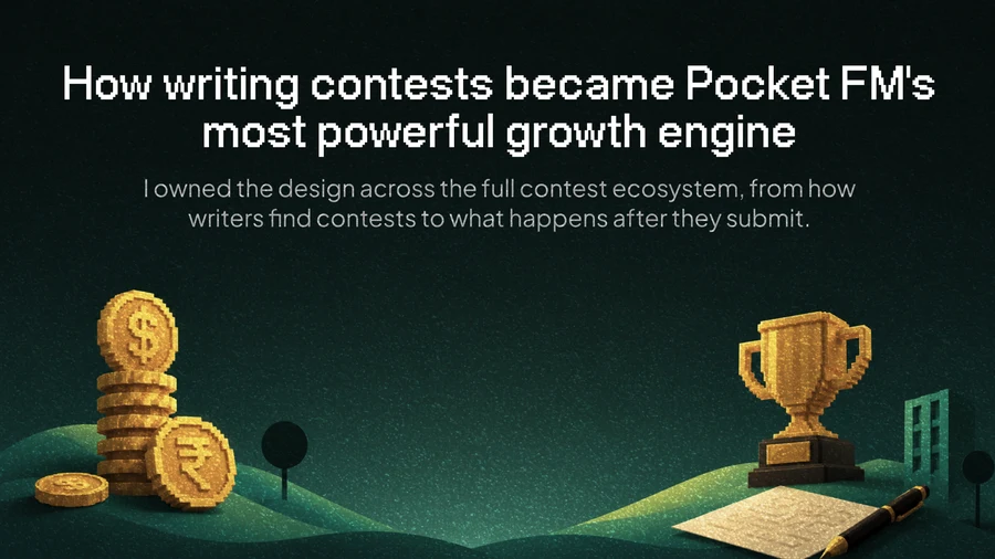 How writing contests became Pocket FM's most powerful growth engine